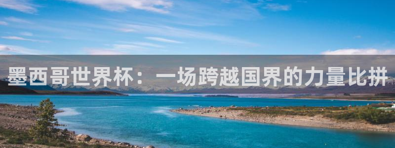 世界杯足球赛2026赛程时间：墨西哥世界杯：一场跨越国界的力量比拼